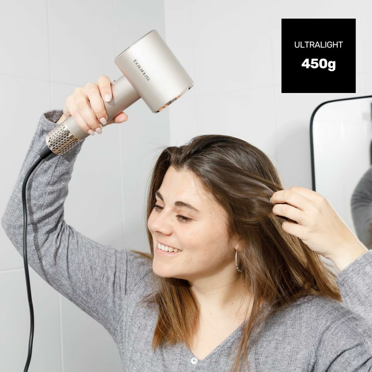 Hårtork Taurus 900119000 Grå 1600 W - 2