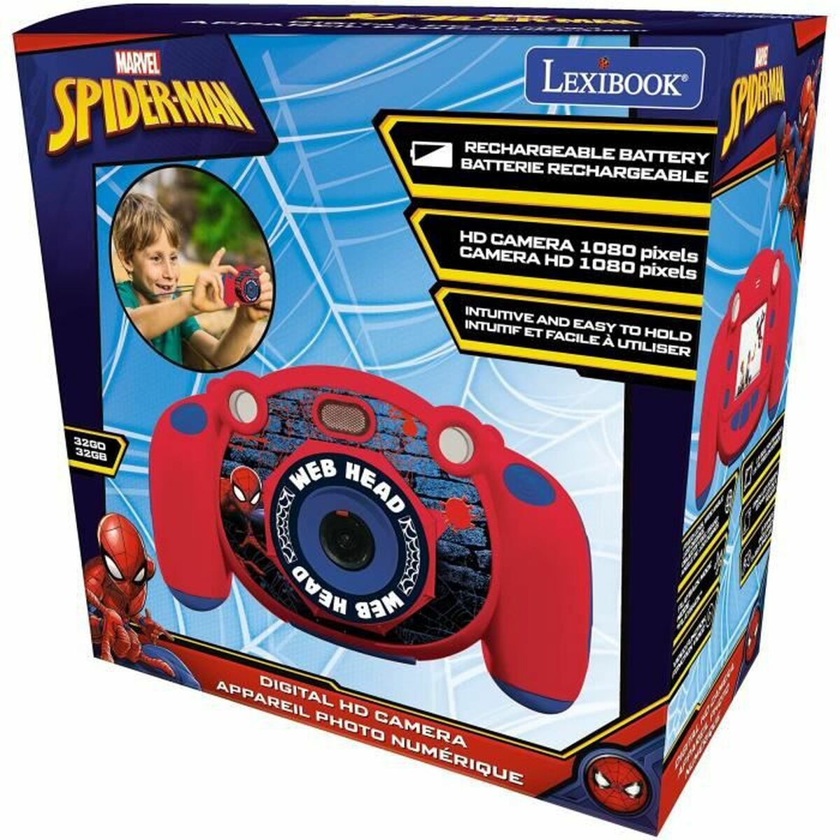 Digitalkamera för barn Lexibook Spider-Man - 9