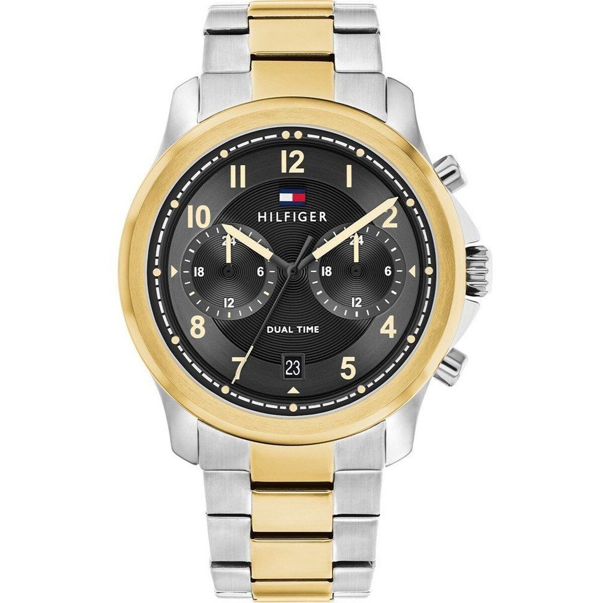 Herrklocka Tommy Hilfiger 1710627 Silvrig Gyllene (Ø 43 mm)