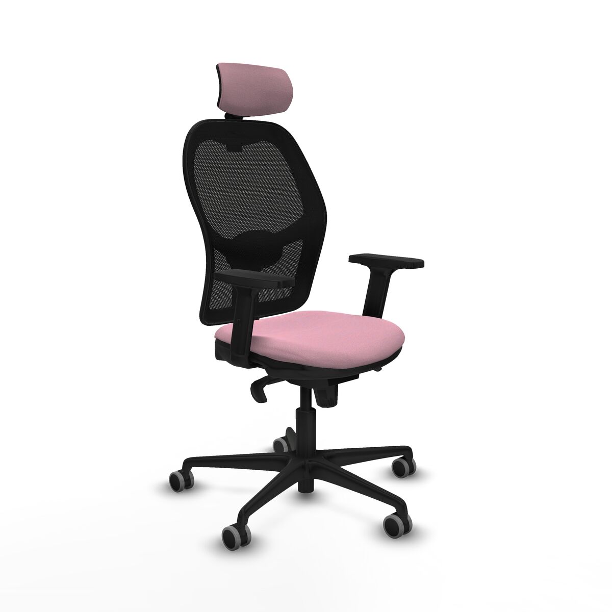 Kontorsstol med nackstöd Jorquera Piqueras y Crespo 2D036G2 Rosa