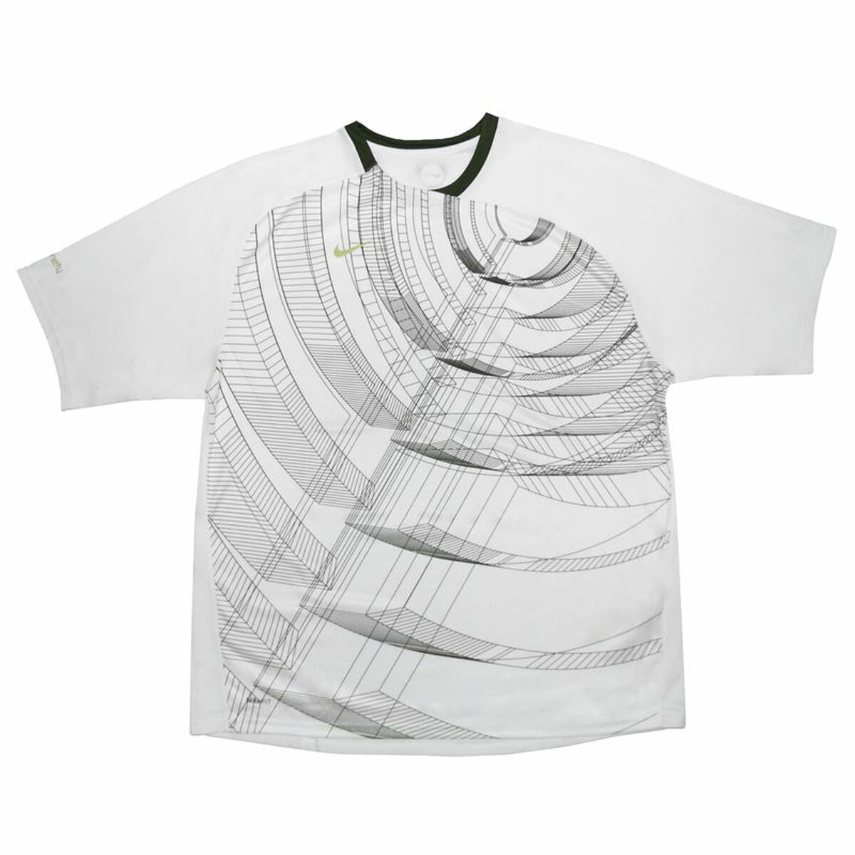 T-shirt med kortärm Herr Nike Summer T90 Vit - 4
