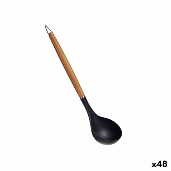 Slev Kinvara HW428013 Svart bokträ 8 x 3 x 32,5 cm (48 antal)