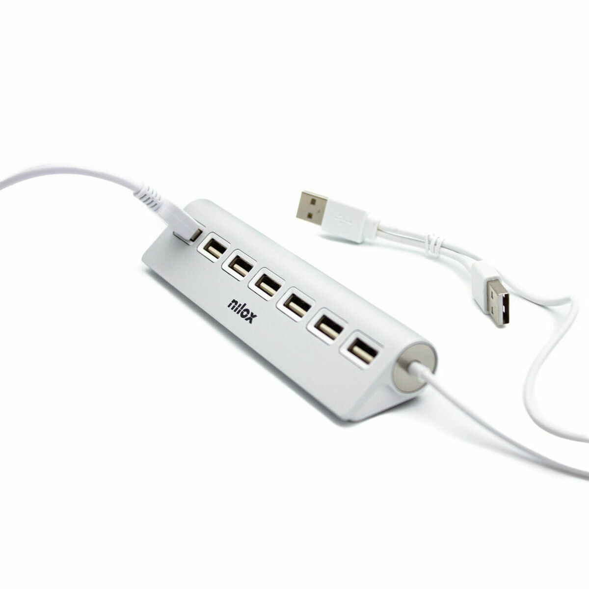 USB-HUB Nilox NXHU7ALU2 Grå - 3