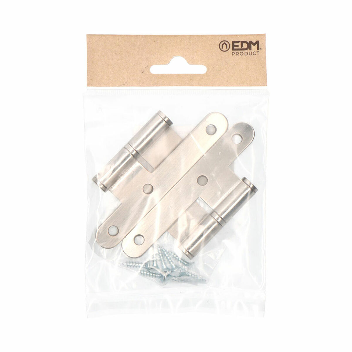 Gångjärn EDM 85481 PN04 Stål 100 x 58 mm Vänster - 2
