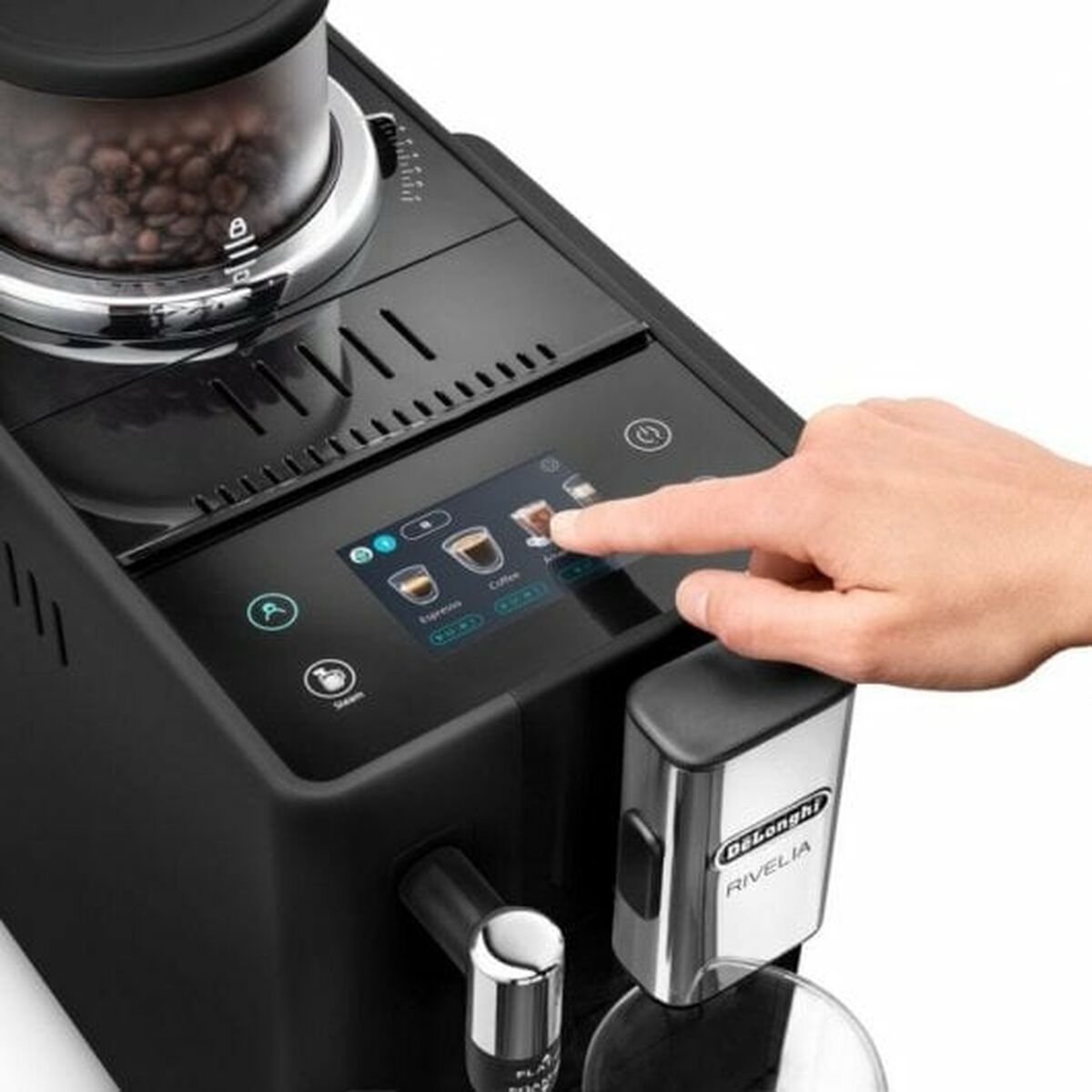 Superautomatisk kaffebryggare DeLonghi Rivelia 19 B Svart 1450 W - 4