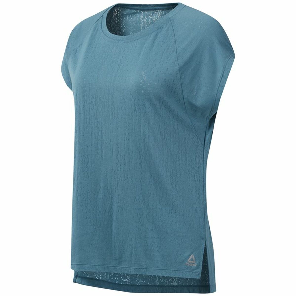 Ärmlös sporttröja Dam Reebok Burnout Blå - 9