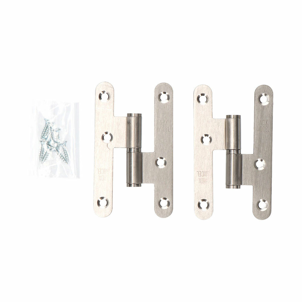 Gångjärn EDM 85482 PN07 Rostfritt stål 100 x 58 mm Höger - 3