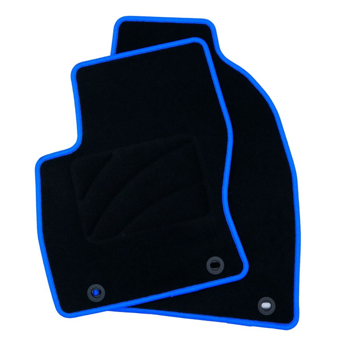 Set med bilgolvmattor OCC Motorsport OCCFD0018BL Blå 5 Delar - 8