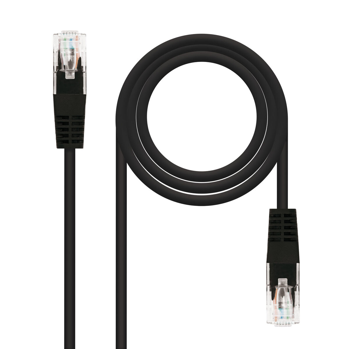 Kabel Kategori 5e UTP NANOCABLE 10.20.0110-BK Svart 10 m