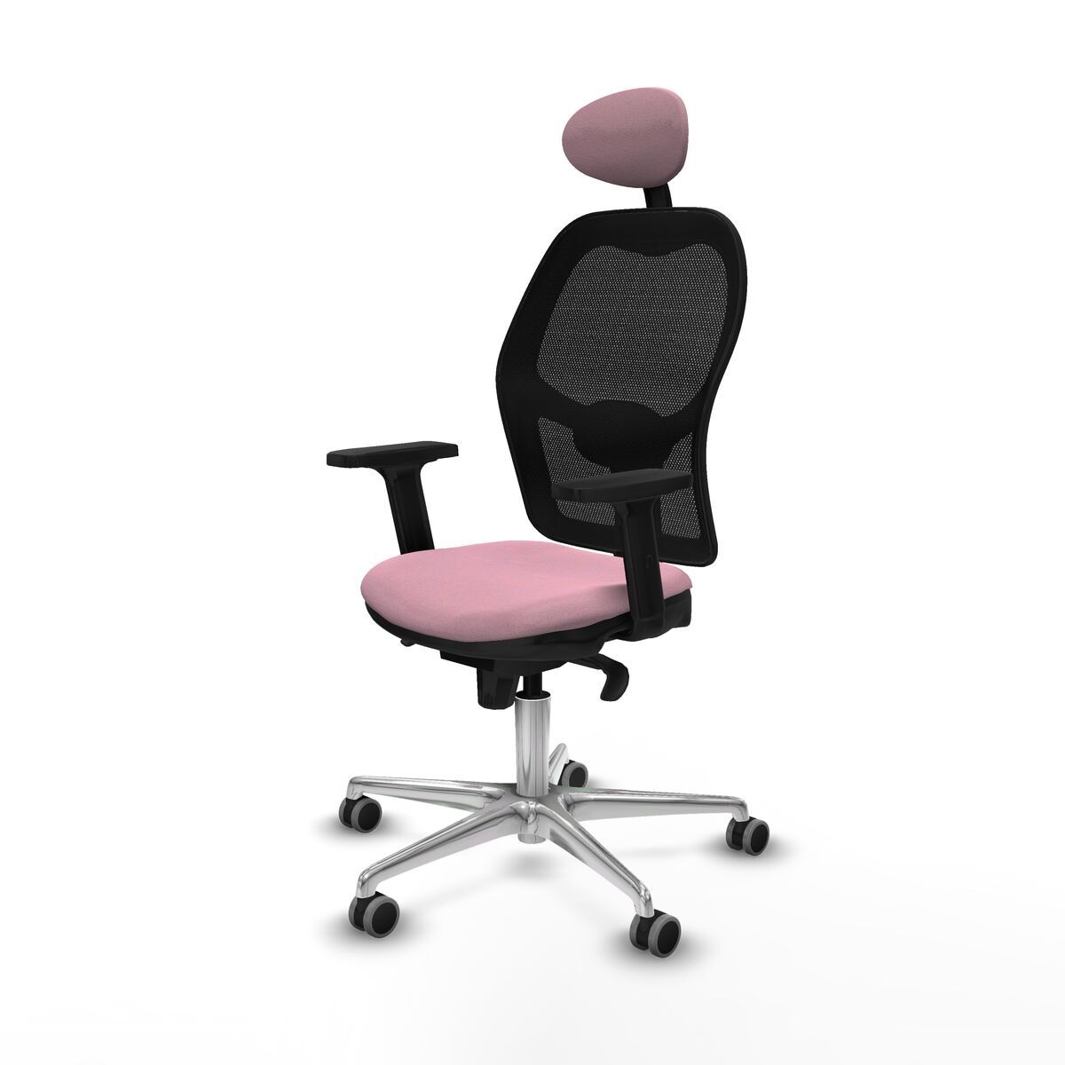 Kontorsstol med nackstöd Jorquera Piqueras y Crespo 2D086G1 Rosa - 2