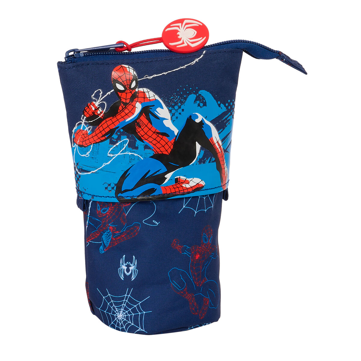 Necessär Mugg Spider-Man Neon Marinblå 8 x 19 x 6 cm - 6