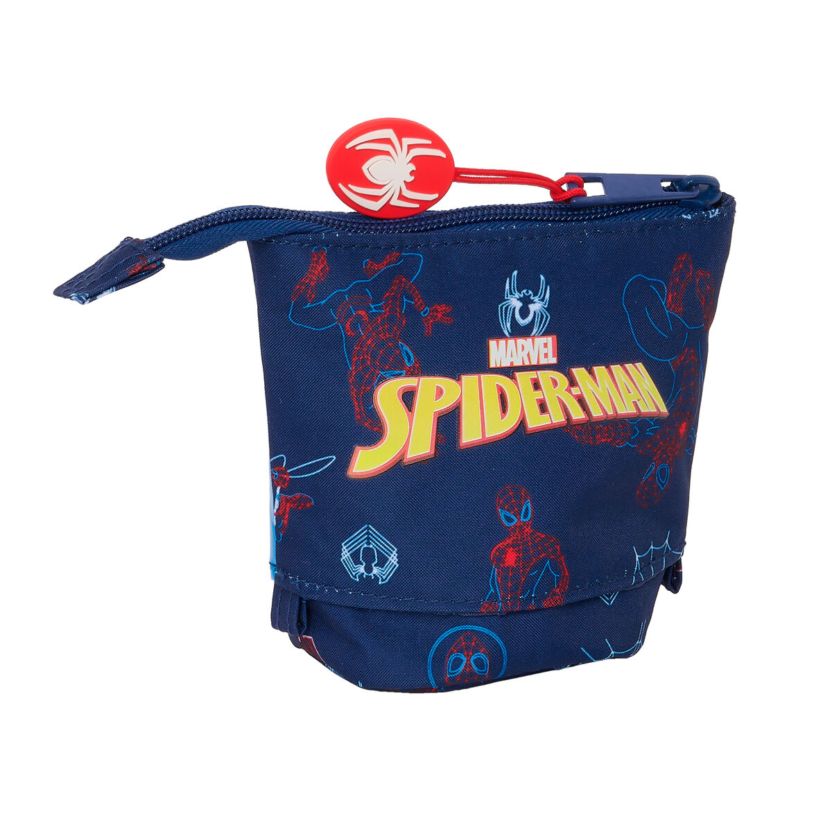 Necessär Mugg Spider-Man Neon Marinblå 8 x 19 x 6 cm - 3