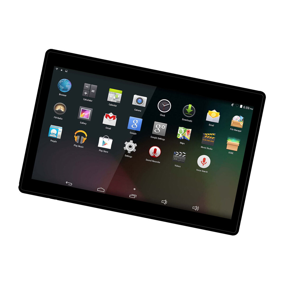 Läsplatta Denver Electronics TAQ-10465 10.1" Quad Core 2 GB RAM 64 GB Svart 2 GB RAM 10,1" - 5