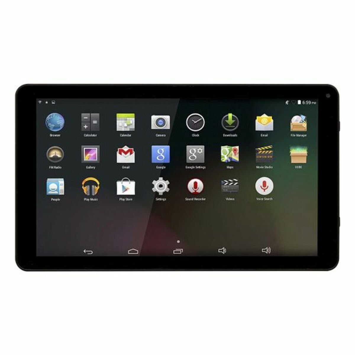 Läsplatta Denver Electronics TAQ-10465 10.1" Quad Core 2 GB RAM 64 GB Svart 2 GB RAM 10,1" - 6