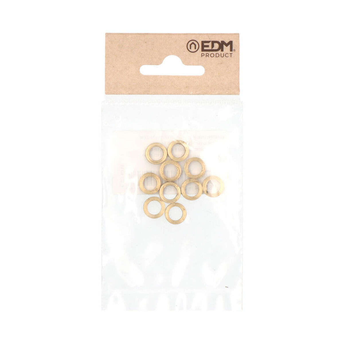 Brickor EDM 85484 OV01 Mässing Ø 10,5 mm Ø 10,5 x 3 mm Oval Gångjärn