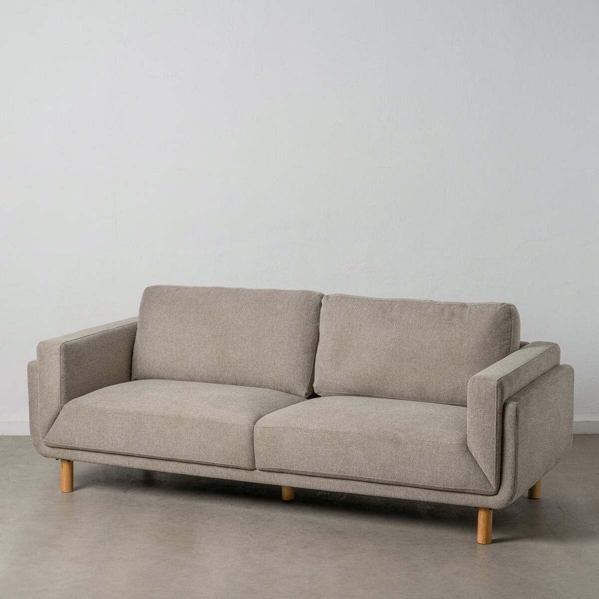 3-mans soffa Ljusgrön 216 x 90 x 82 cm - 2