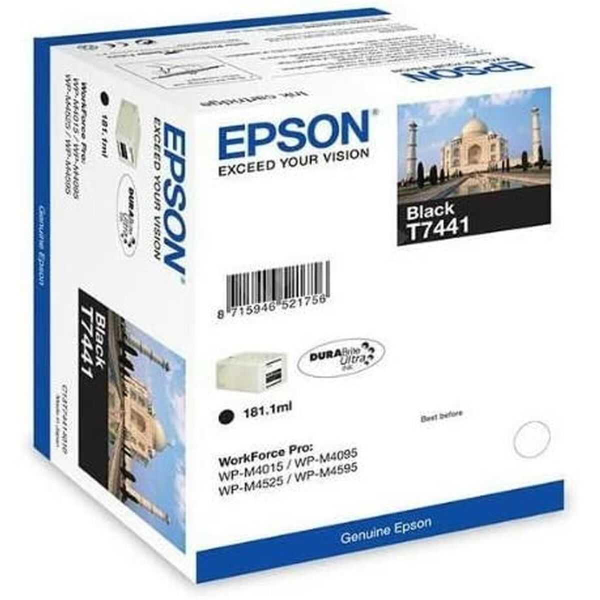 Original Bläckpatron Epson C13T74414010 Svart - 3