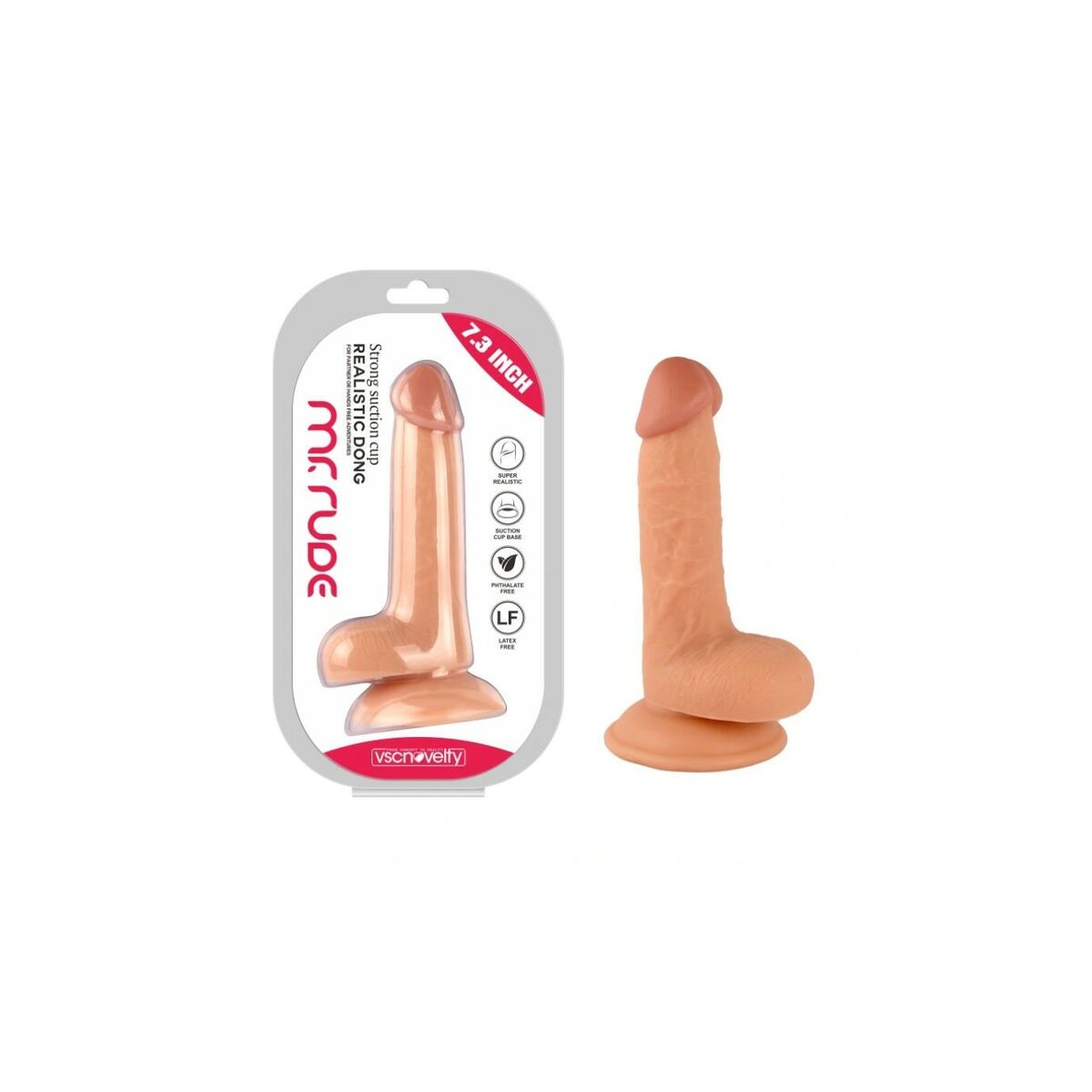 Realistisk dildo VSCNOVELTY 18,5 cm - 2