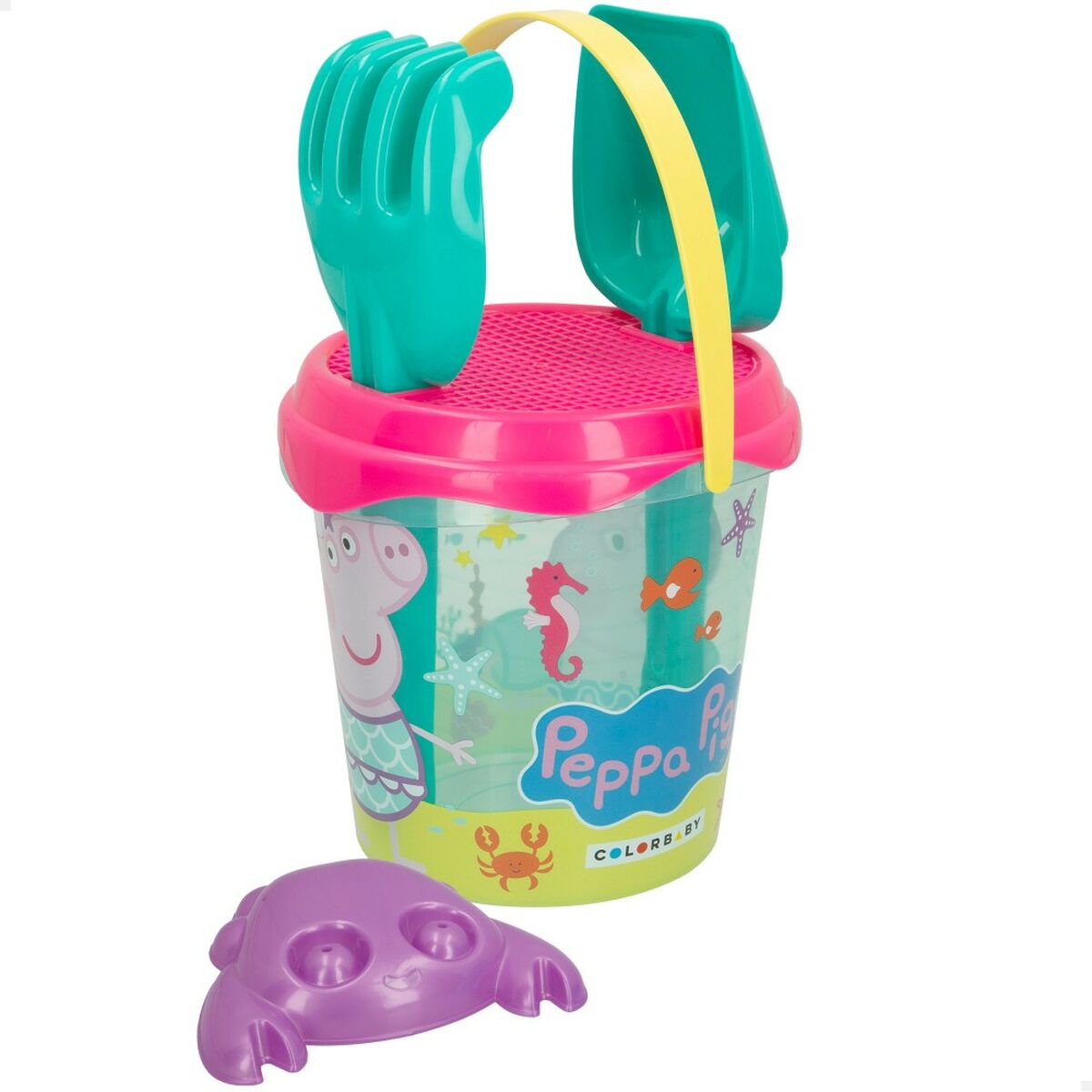 Strandleksaker set Peppa Pig Ø 18 cm (16 antal) - 2