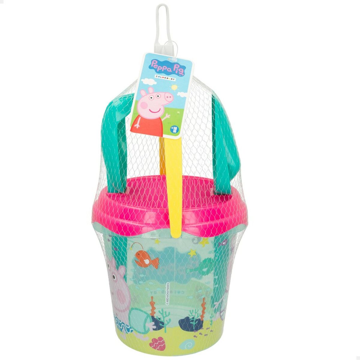 Strandleksaker set Peppa Pig Ø 18 cm (16 antal) - 5