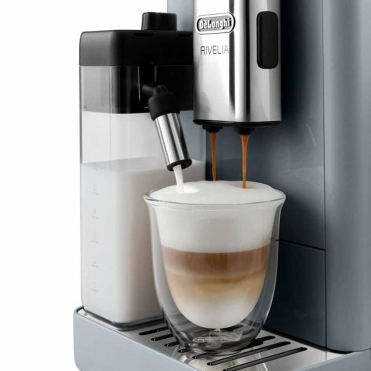 Superautomatisk kaffebryggare DeLonghi Rivelia EXAM440.55.G Grå 1450 W - 4
