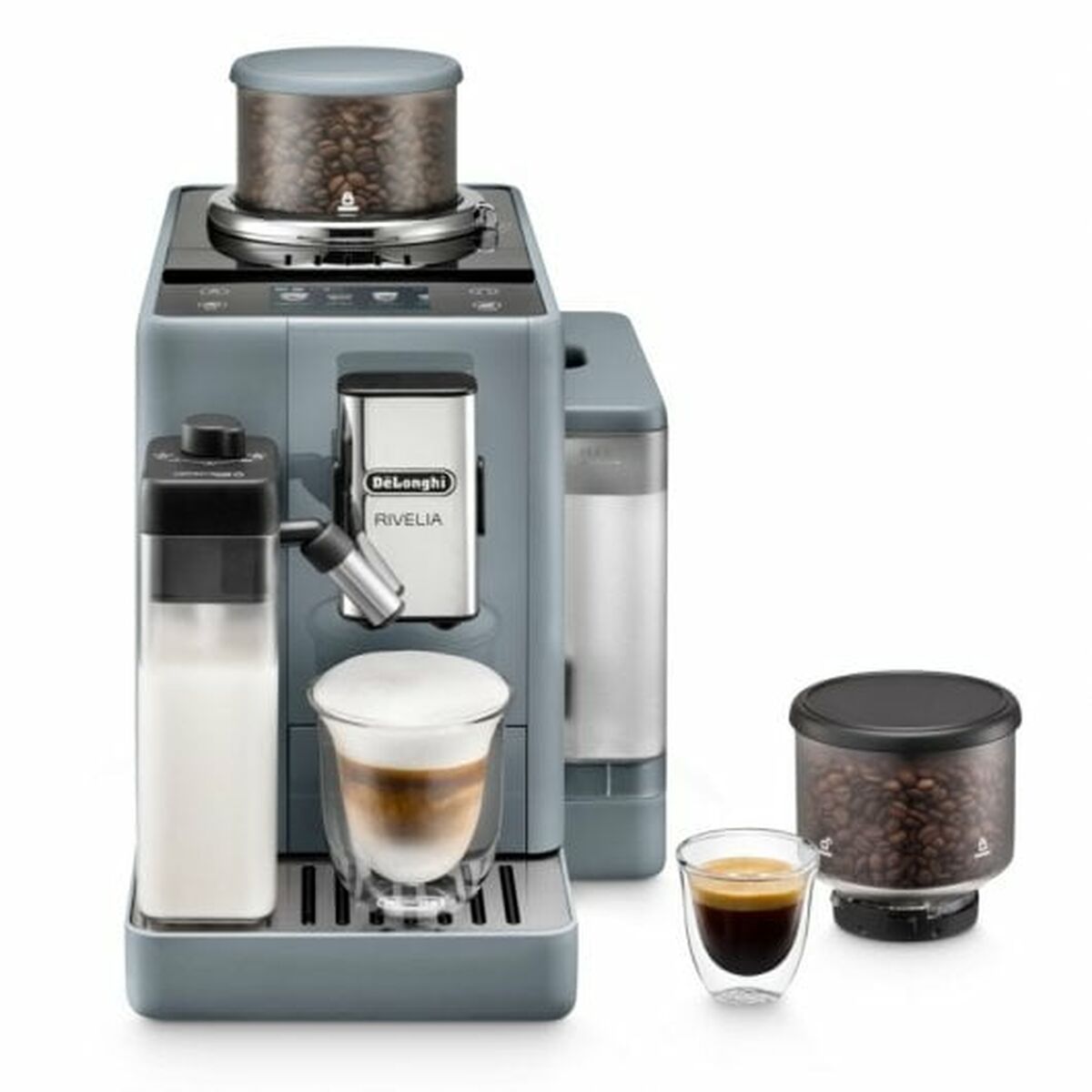 Superautomatisk kaffebryggare DeLonghi Rivelia EXAM440.55.G Grå 1450 W