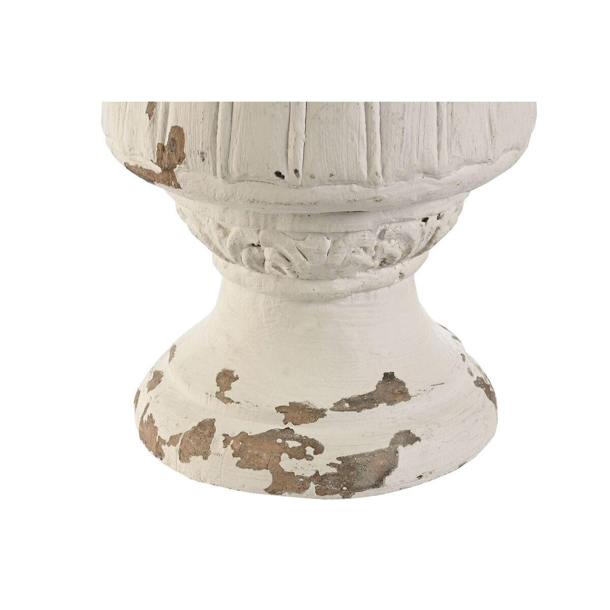 Prydnadsfigur Home ESPRIT Vit Avskalad 24 x 24 x 60 cm - 3