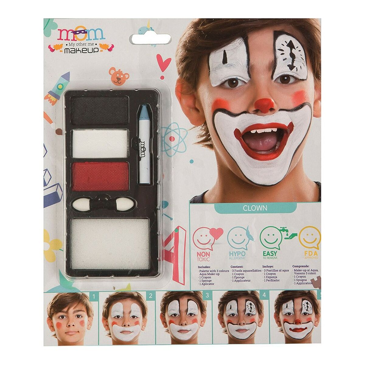 Sminkset My Other Me Clown (24 x 20 cm) - 2