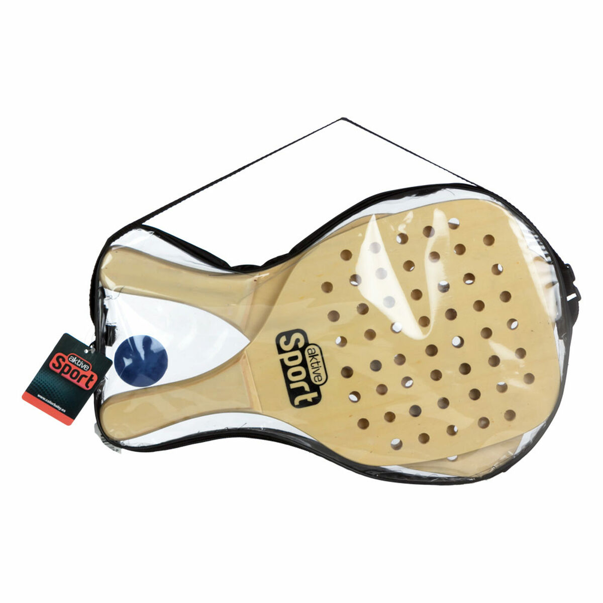Strandspadar med boll Aktive 22 x 39 cm (6 antal) - 5