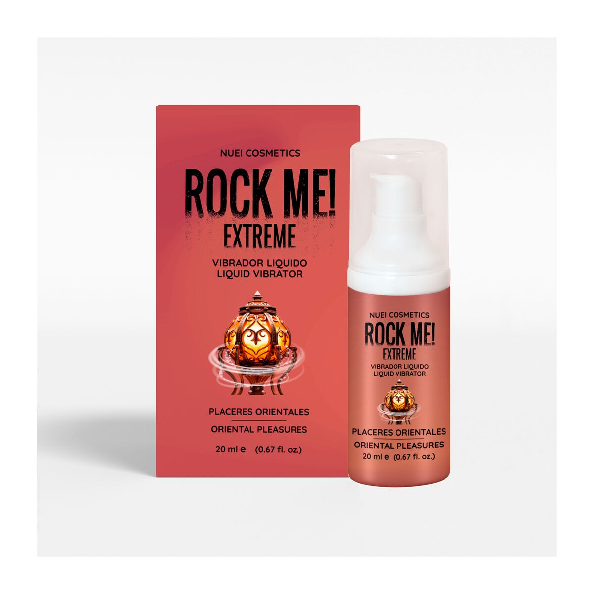 Glidmedel Nuei Cosmetics of the Night ROCK ME! 20 ml Jordgubbe Mint