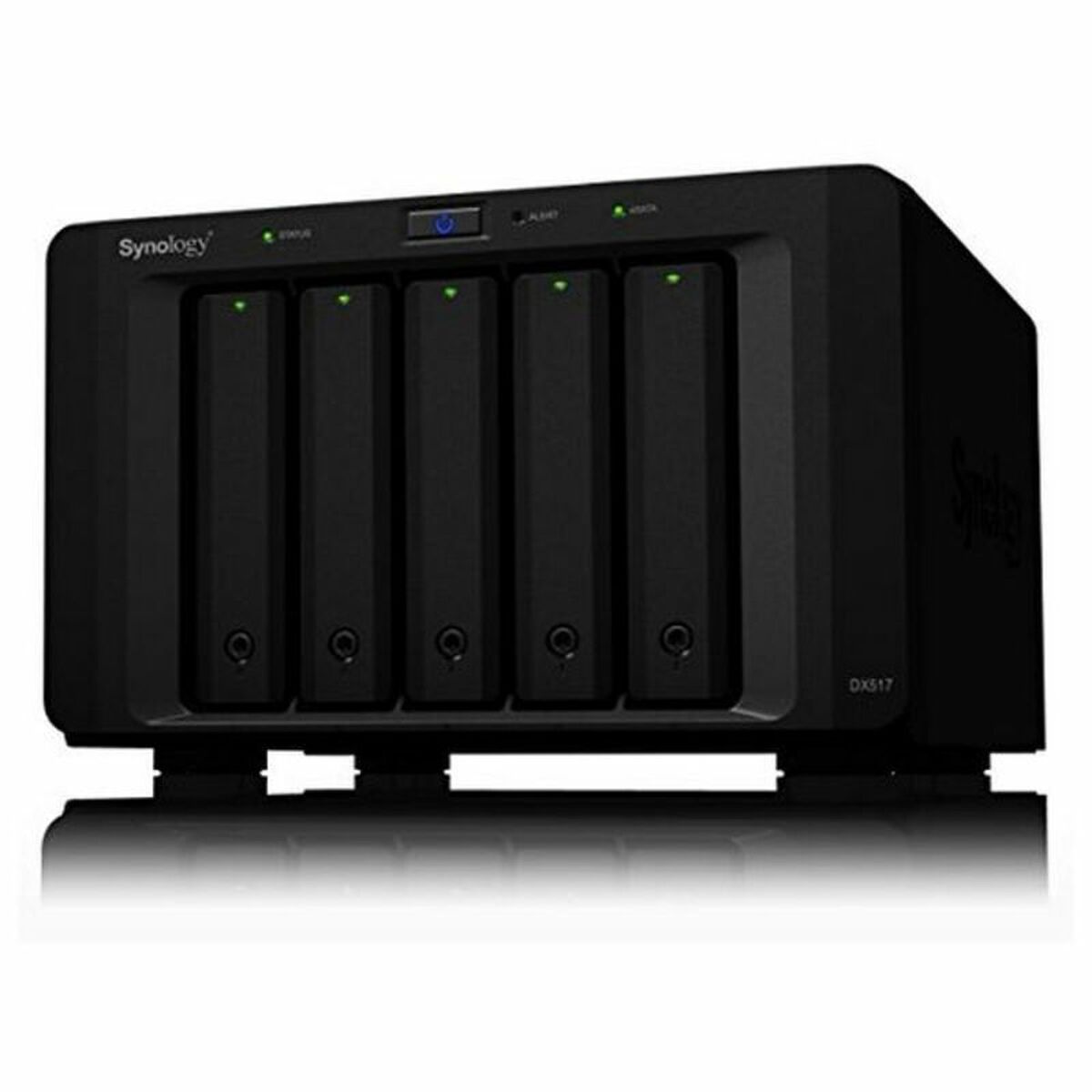 Nätlagringsenhet NAS Synology 2,5"-3,5" SATA 60 TB Svart - 3