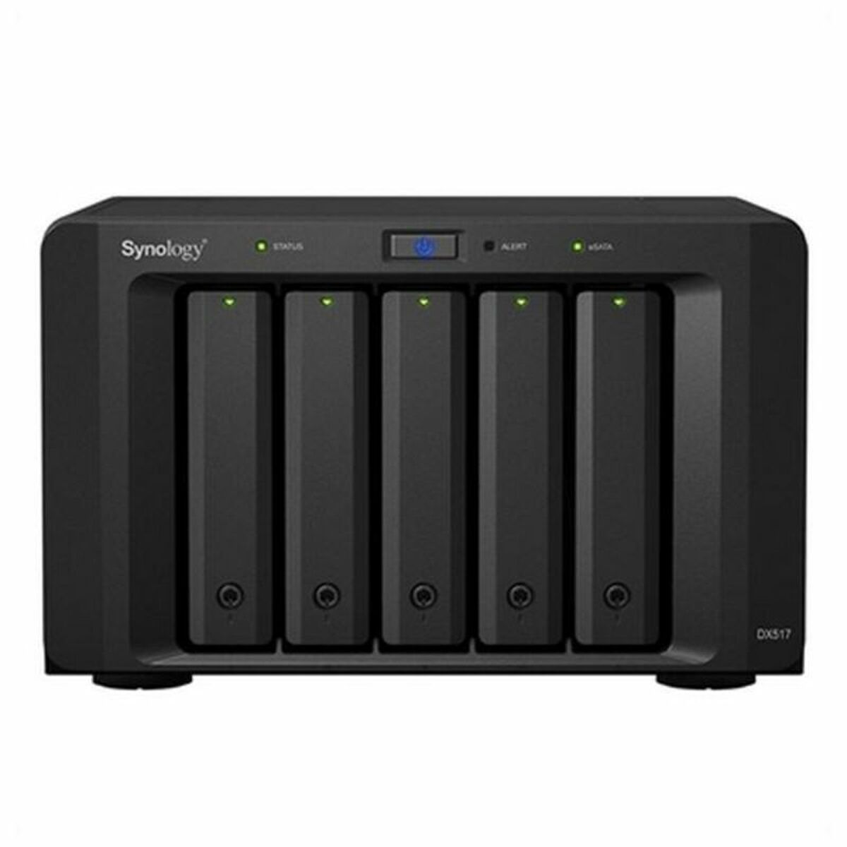 Nätlagringsenhet NAS Synology 2,5"-3,5" SATA 60 TB Svart