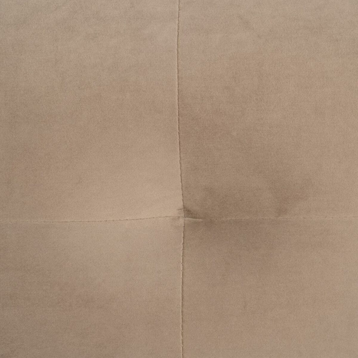 Soffa 156 x 81 x 72 cm Champagne Syntetmaterial Trä Sammet - 2