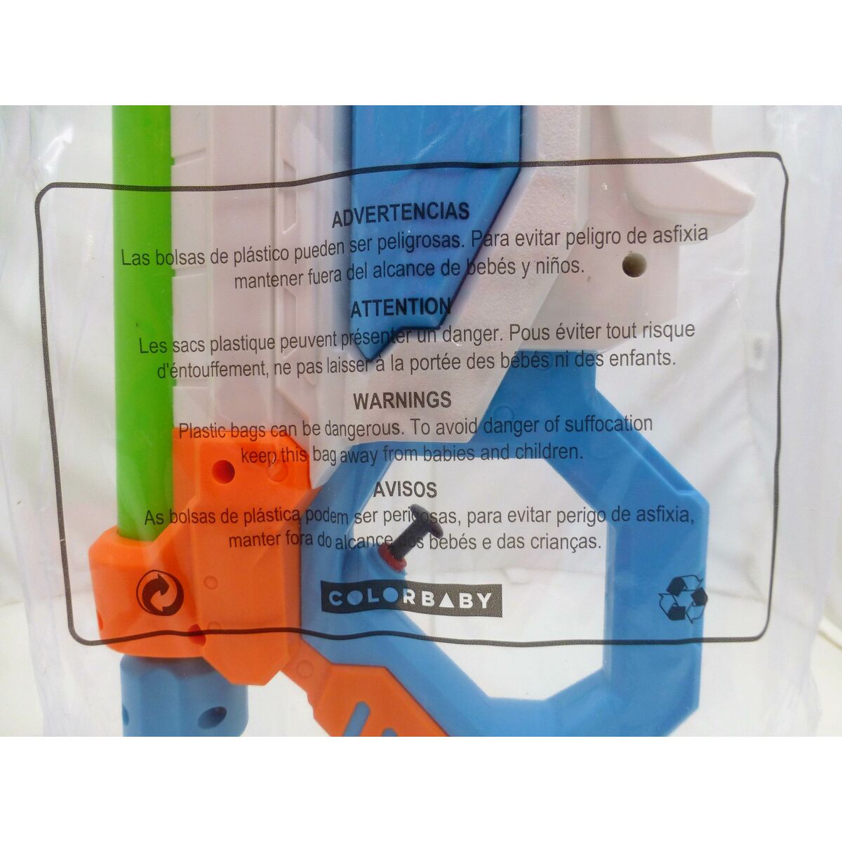 Vattenpistol Colorbaby 33,5 x 15,5 x 6 cm (6 antal) - 8