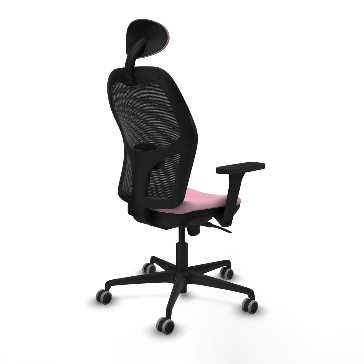 Kontorsstol med nackstöd Jorquera Piqueras y Crespo 3D036G1 Rosa - 2