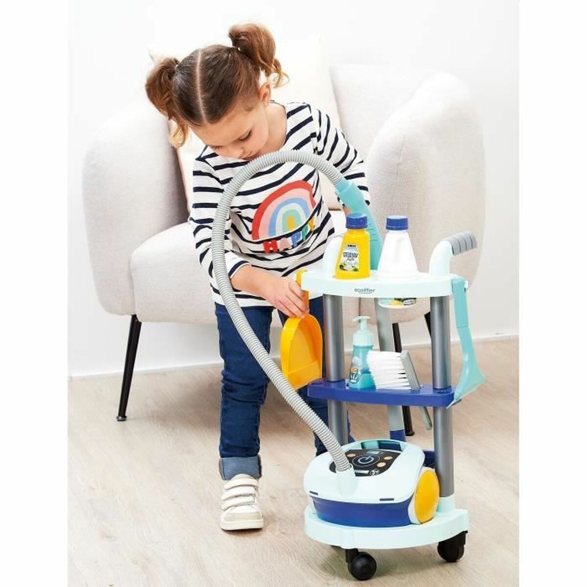 Städvagn med accessoarer Ecoiffier 2772 - 3