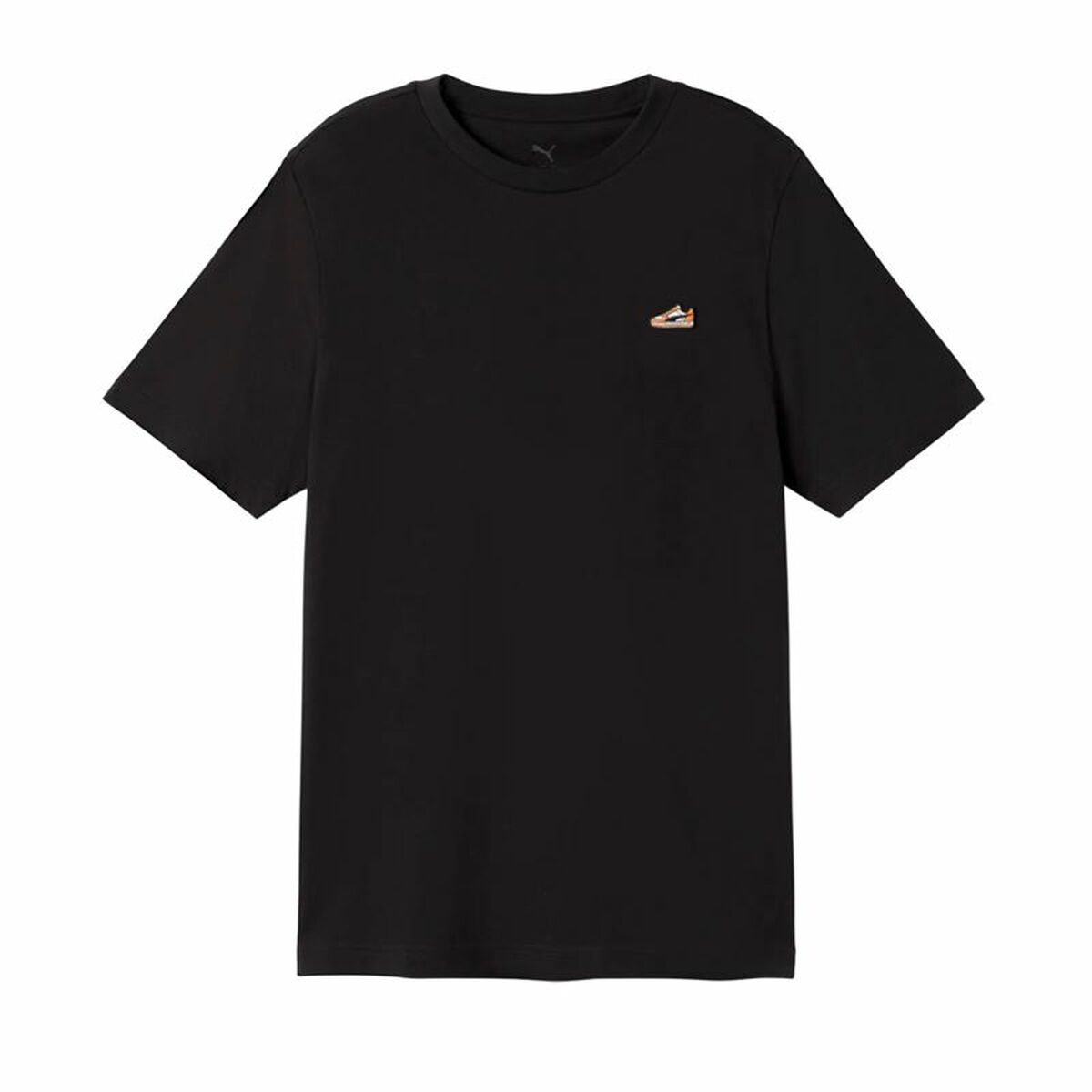 T-shirt med kortärm Herr Puma Svart