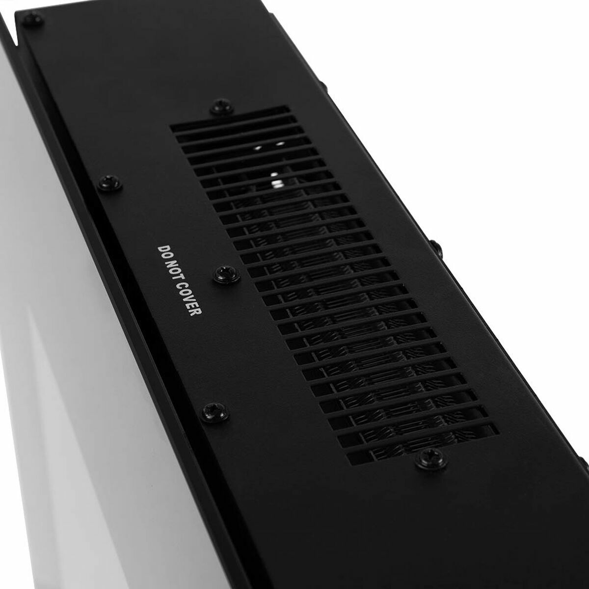 Dekorativ och elektrisk öppen spis för vägg Orbegozo CM 8000 Svart 1800 W - 2