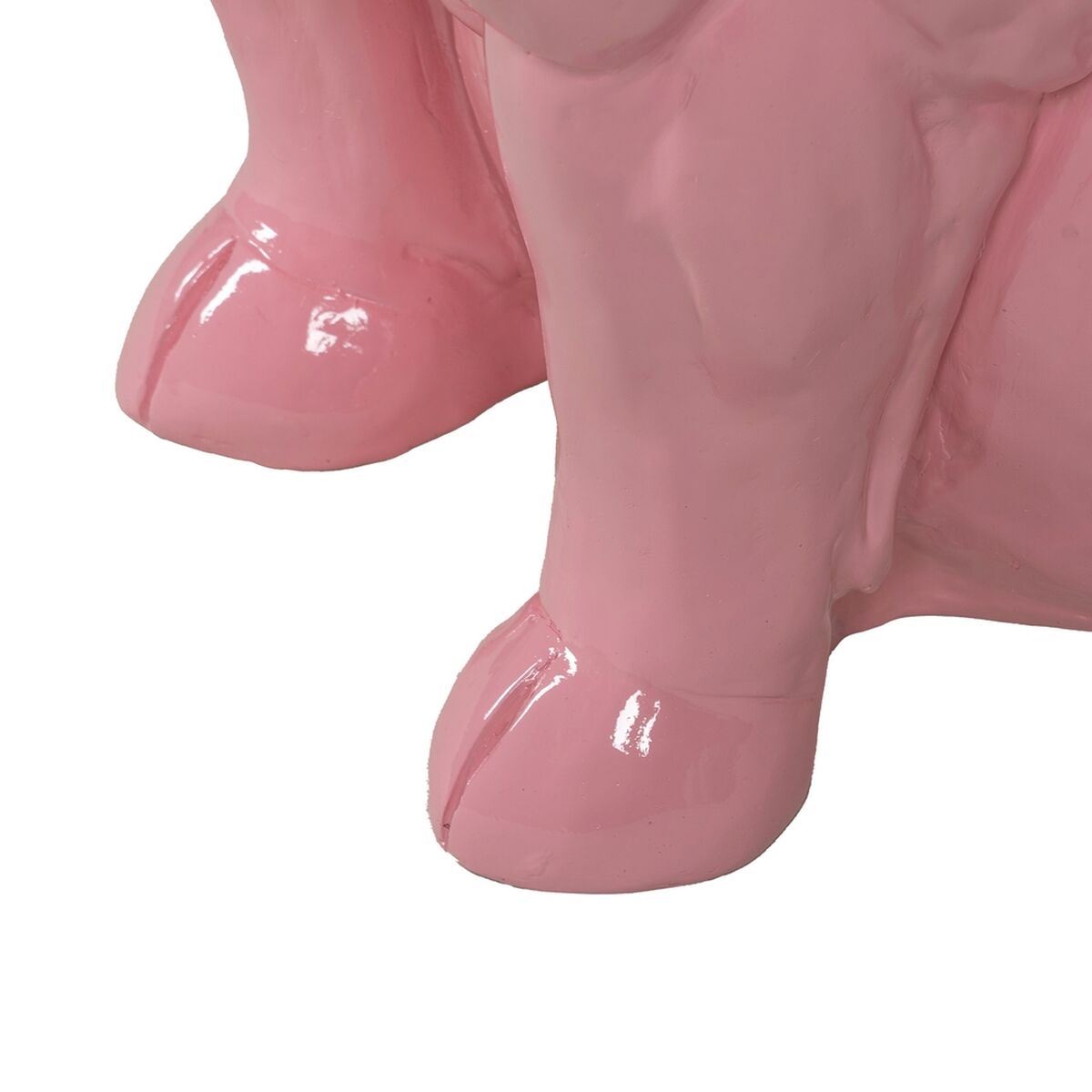 Prydnadsfigur Rosa Gris 95 x 59 x 79 cm - 5