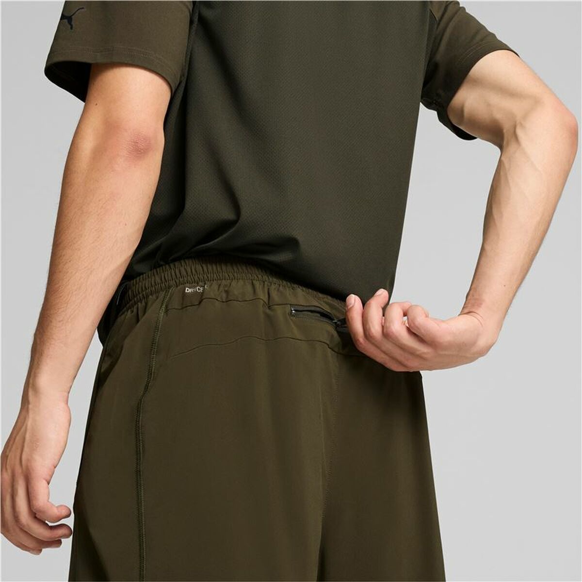 Träningsshorts Puma Flex 7" Woven Oliv - 6