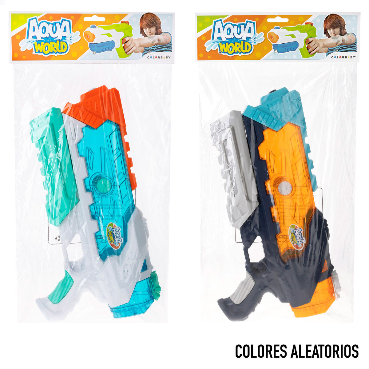 Vattenpistol Colorbaby 33 x 18 x 6,5 cm (6 antal) - 6