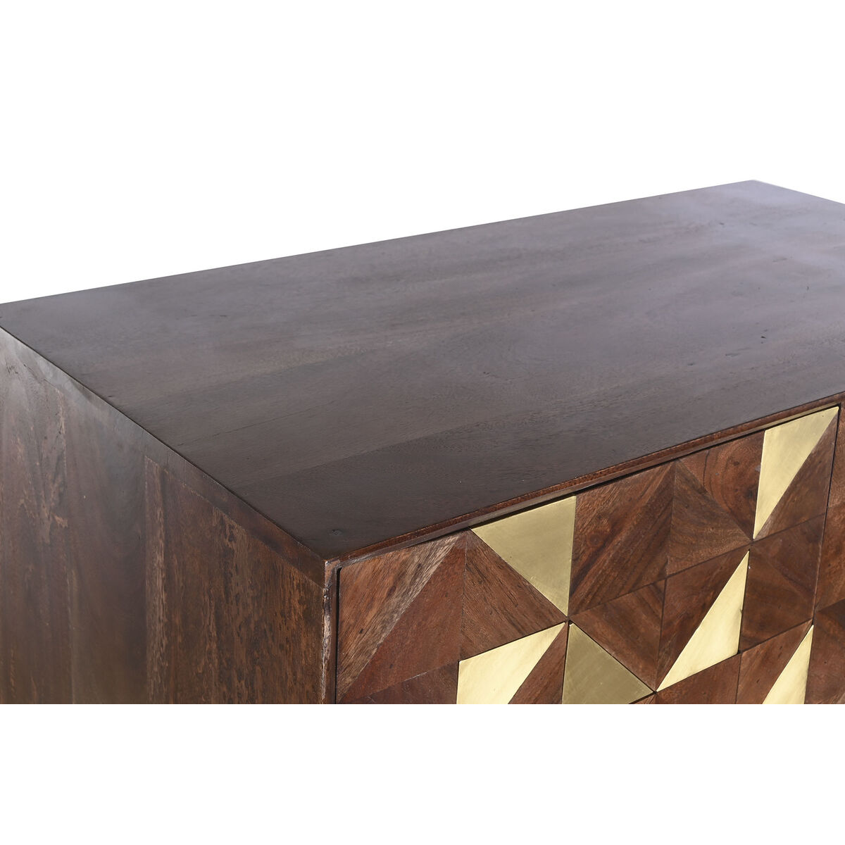 Skänk DKD Home Decor Vit Svart Gyllene Mörkbrun 84 x 43 x 152 cm - 14