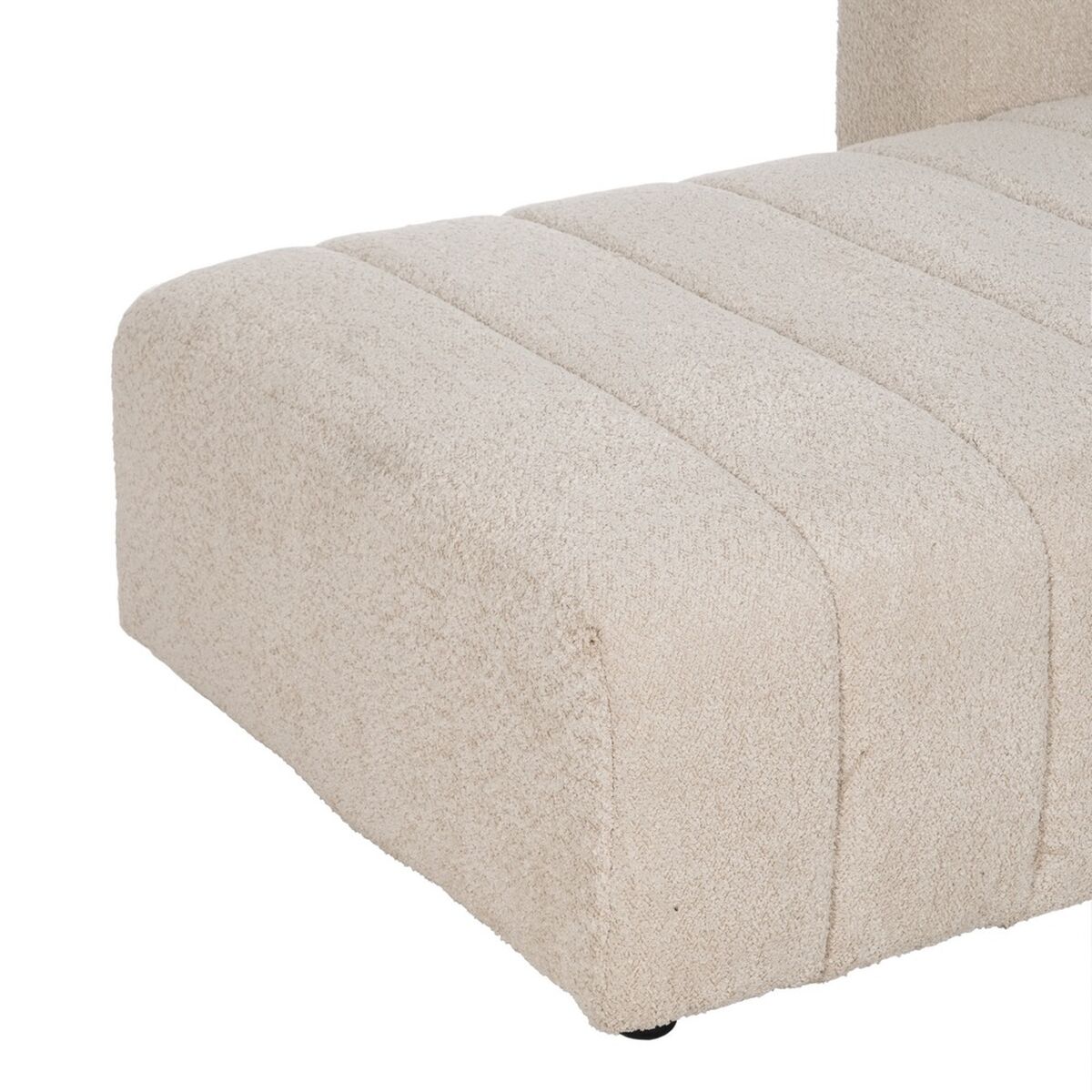 Soffa Beige Polyester Järn 148 x 100 x 66 cm - 7