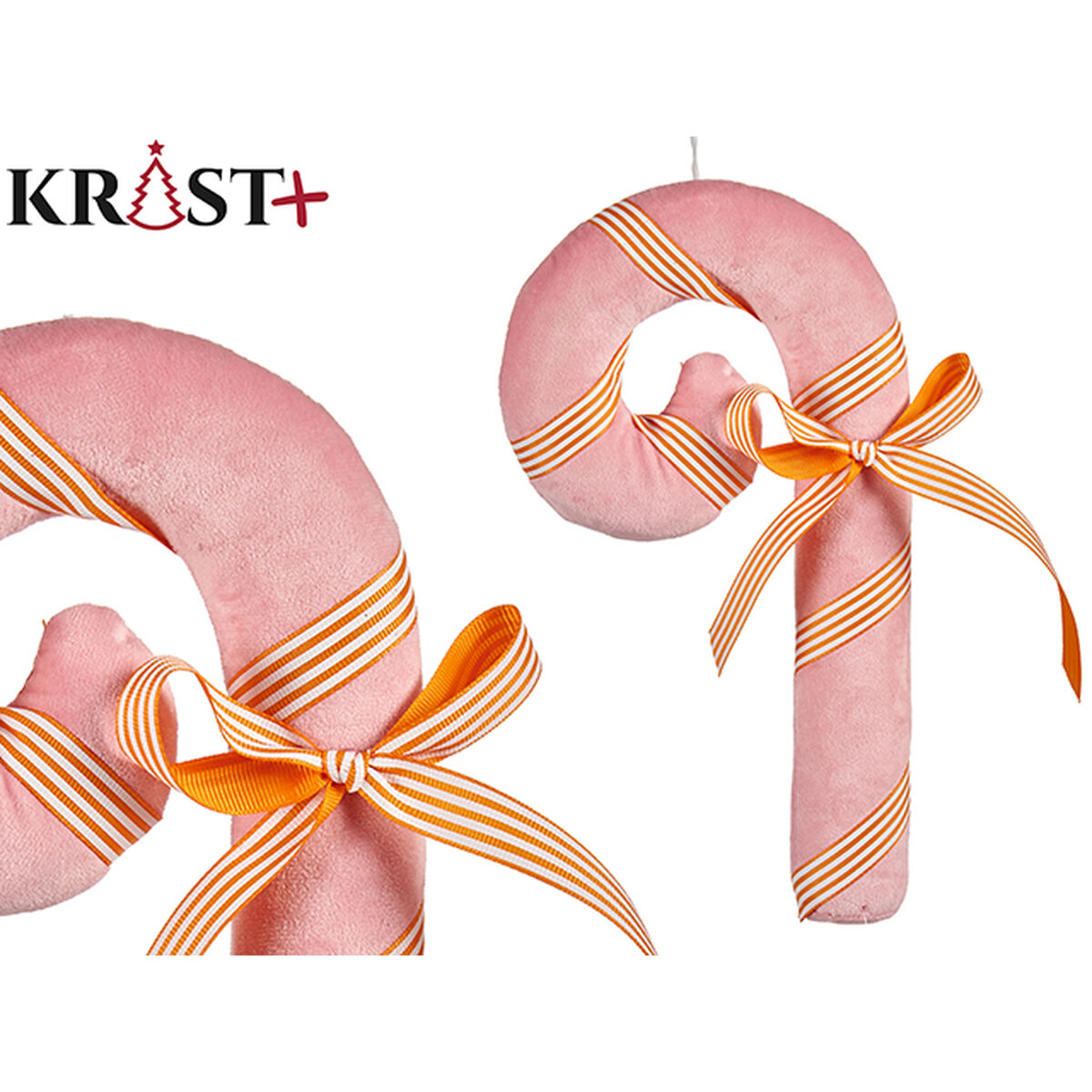 Julgranskula Krist+ Rosa Käpp 15 x 27 x 4 cm (12 antal) - 2