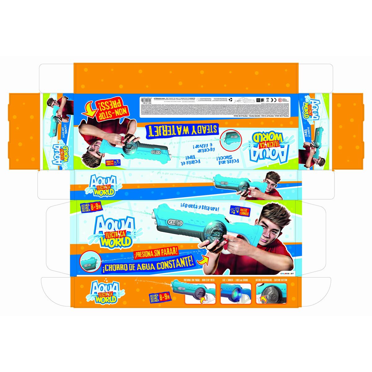 Vattenpistol Colorbaby 820 ml 55 x 19 x 8 cm (2 antal) - 8