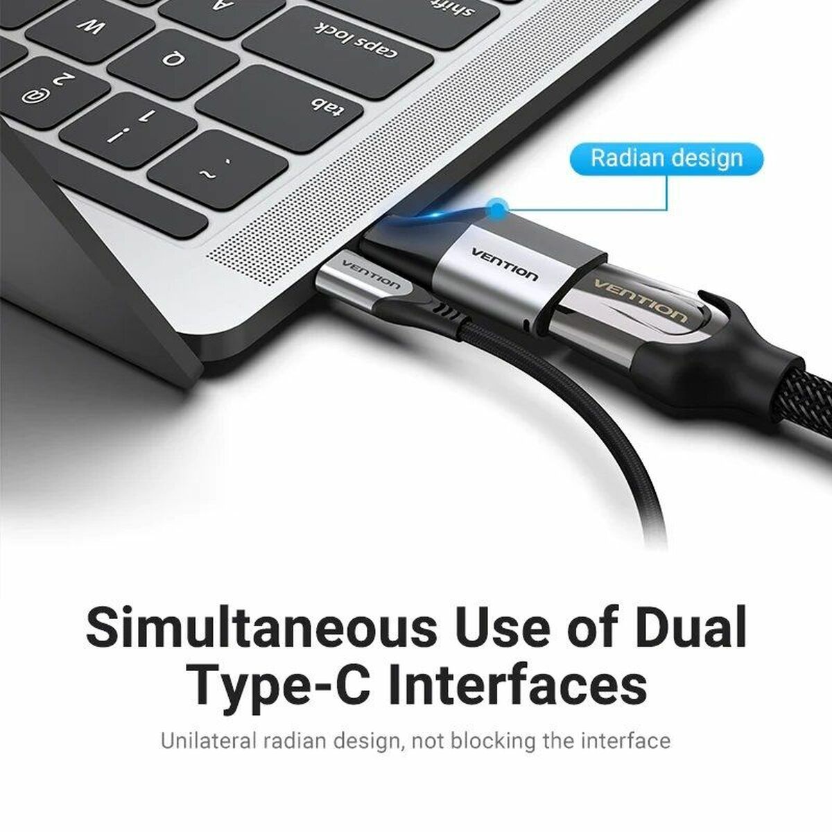 USB 3.1 C till HDMI Adapter Vention TCAH0 - 3