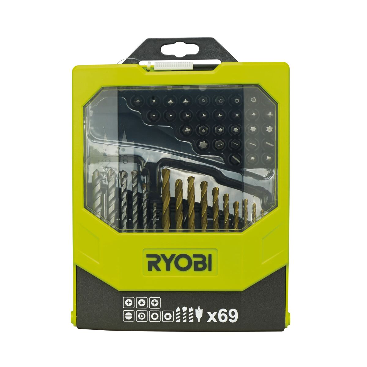 Spolset Ryobi 69 Delar - 2