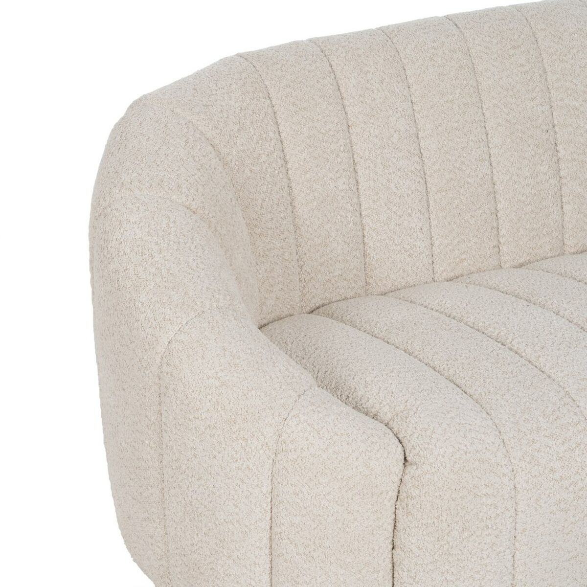Soffa Beige Polyester Järn 146 x 84 x 66 cm - 6