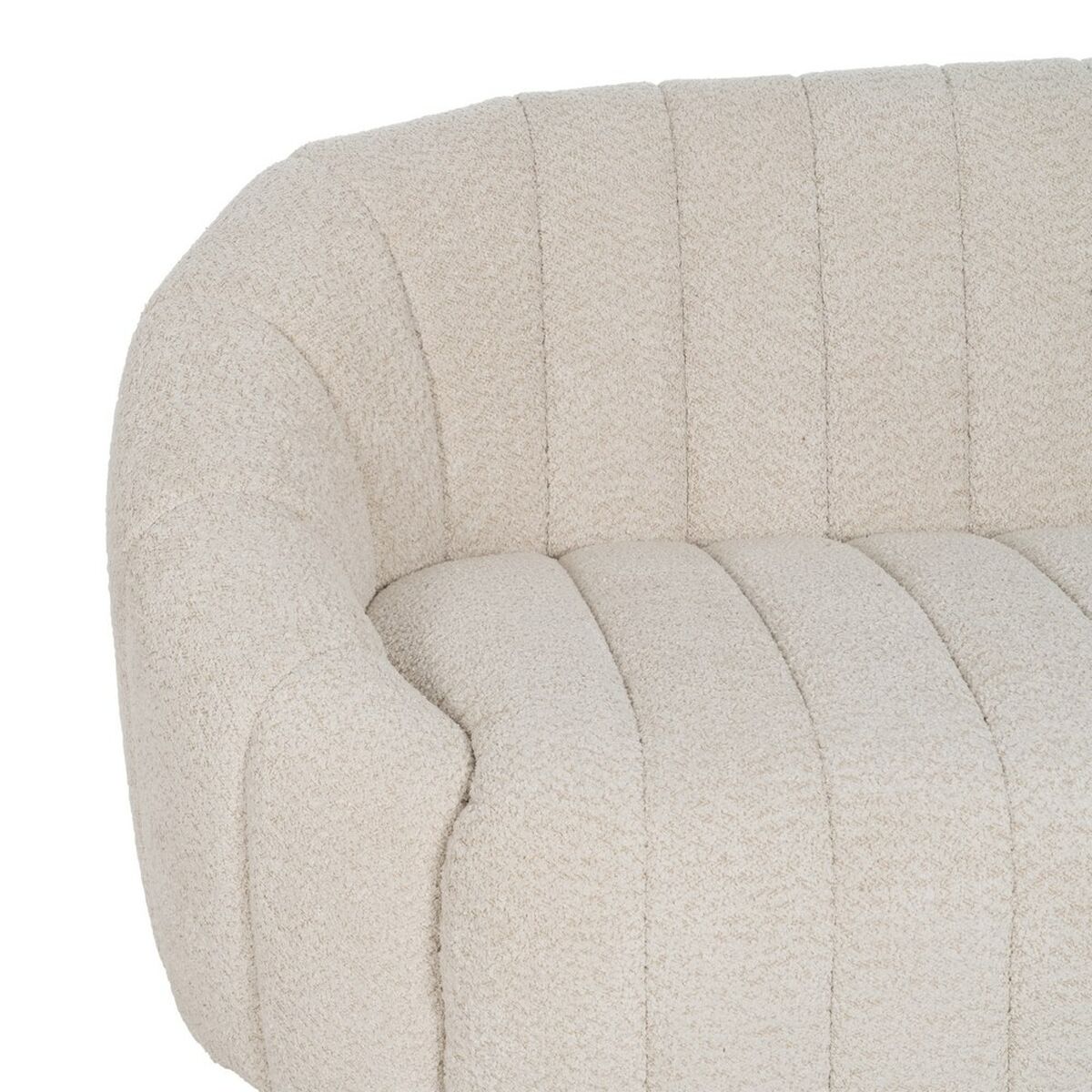 Soffa Beige Polyester Järn 146 x 84 x 66 cm - 5