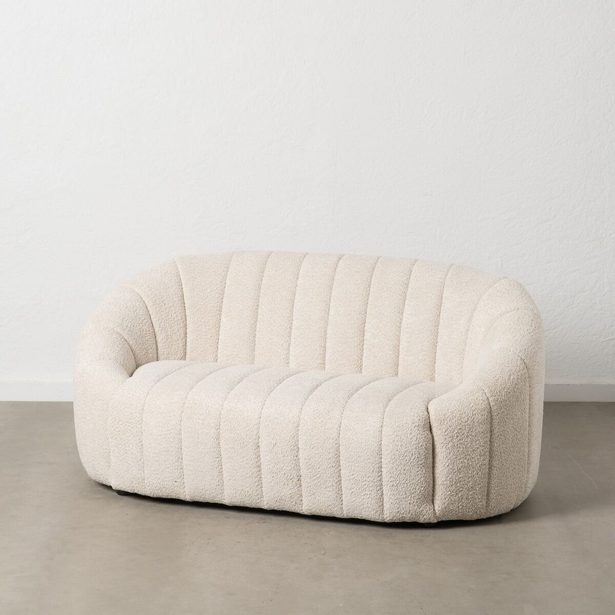 Soffa Beige Polyester Järn 146 x 84 x 66 cm - 2